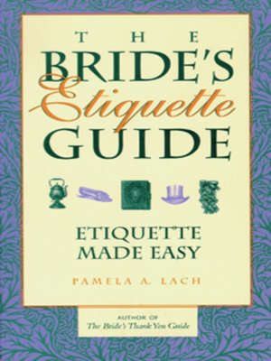 cover image of The Bride's Etiquette Guide